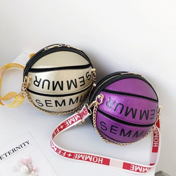 

handbags women bags 2020 letter chain basketball bag purse female shoulder messenger clutch bag sac