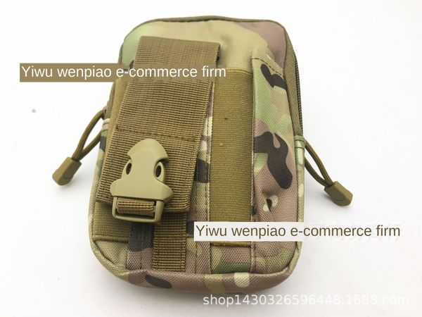 

outdoor sports tactics running men's 5.5/6 inch waterproof mobile outdoor sports mobile phone phone bag leather belt running bag