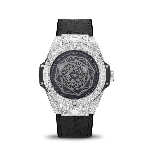 

2019 luxury automatic mechanical mens watches relogio leather business watch men erkek kol saati male clock kimsdun montre homme, Slivery;brown