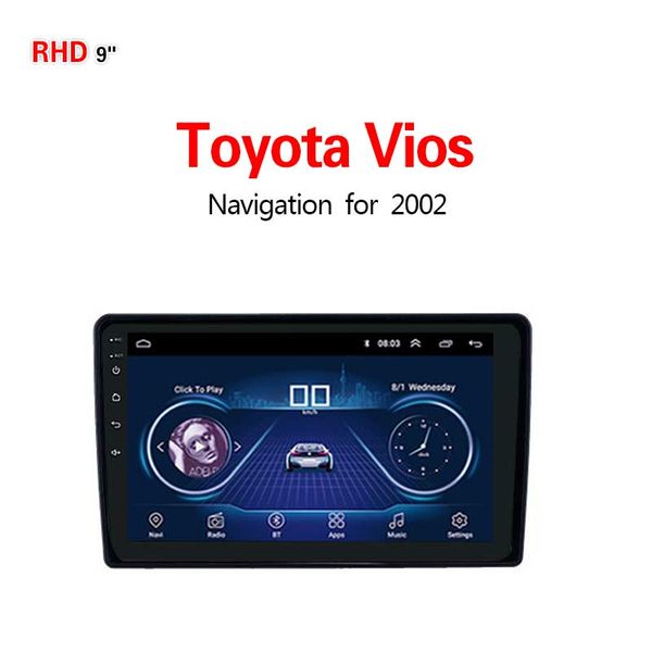 

навигация gps lionet для автомобиля vios 2002 9inch rt1069x