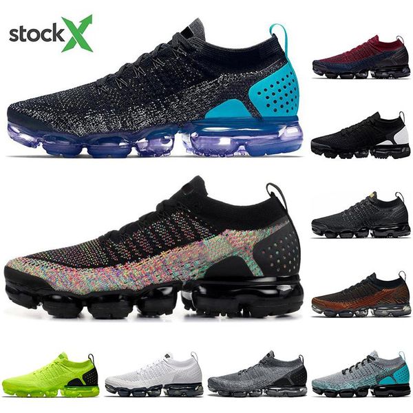 

с носками спортивная fly 2.0 унисекс кроссовки высшего качества вязаная сетка дышащий горячий удар белый черный хром дизайнерские кроссовки