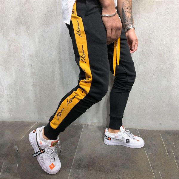 

hirigin spring autumn comfort men's casual jogger pants casual dance sportwear baggy harem slacks male sweatpants whoelsale, Black