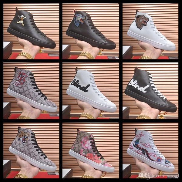 

19sw fashion men high british style shoes men zipper causal luxury shoes red black bottom rubber shoes for male yyyy6