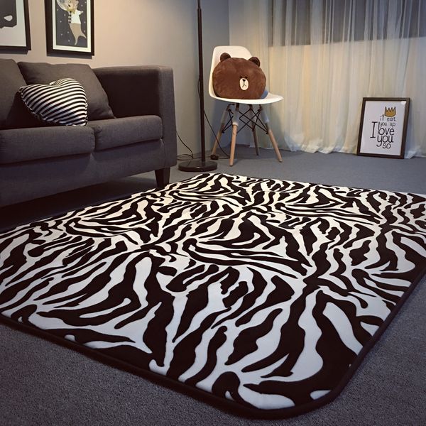 

black and white zebras striped carpet bedroom living room floor upholstery mat