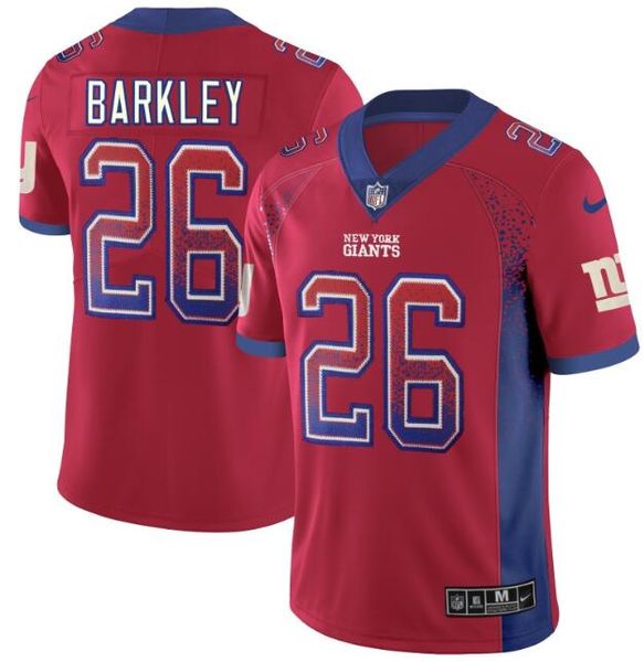 Nike Men's New York Giants Saquon Barkley #26 Legend Red T-Shirt