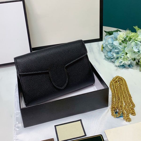 

classic litchi grain mini disco package women handbags purse chain flap messenger purse single shoulder crossbody bag