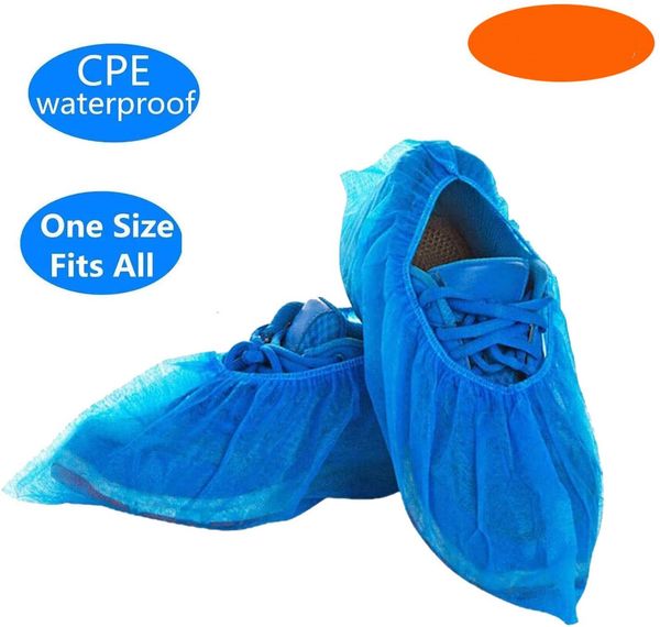 

disposable shoe & boot covers waterproof slip resistant non slip, durable boot&shoes cover