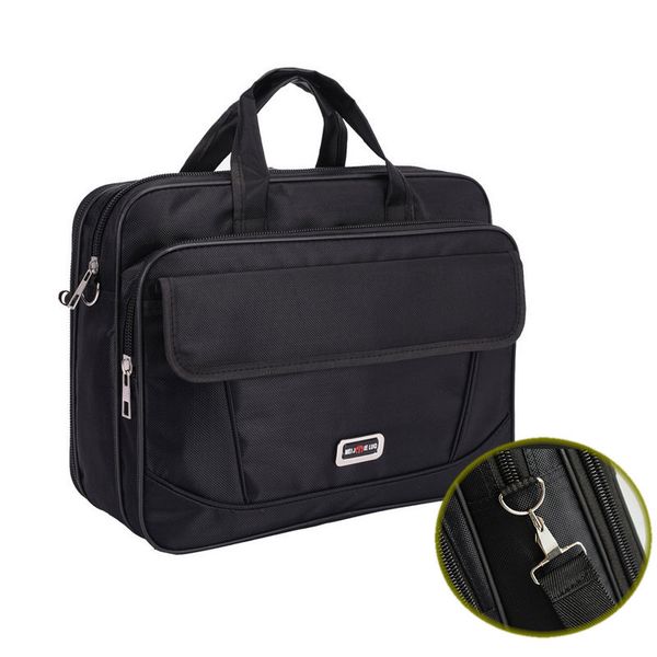 

men's waterproof briefcase men bags hand-held nylon lapbag travel suitcase men large capacity messenger shoulder bags