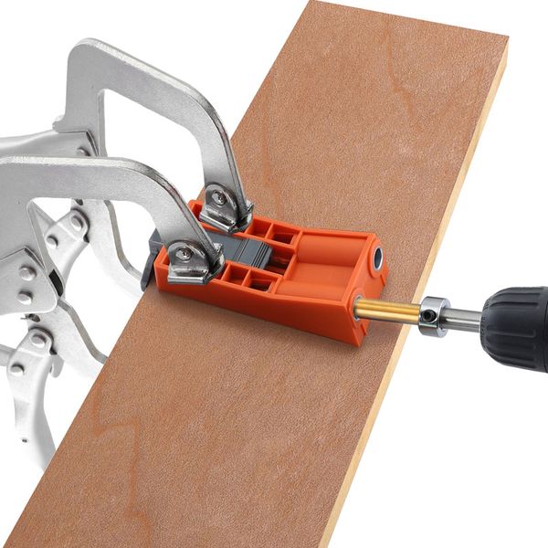 

drill guide set woodworking hole puncher drilling inclined hole jig locator diy tool hug-deals