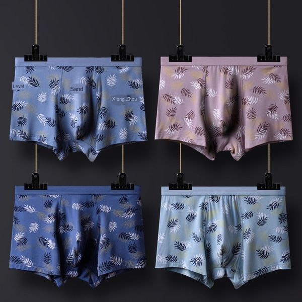 

2 bagged 3d one-piece men's modal boxer pants middle shorts and underwear waist shorts quadrangle underwear solid, Black;white