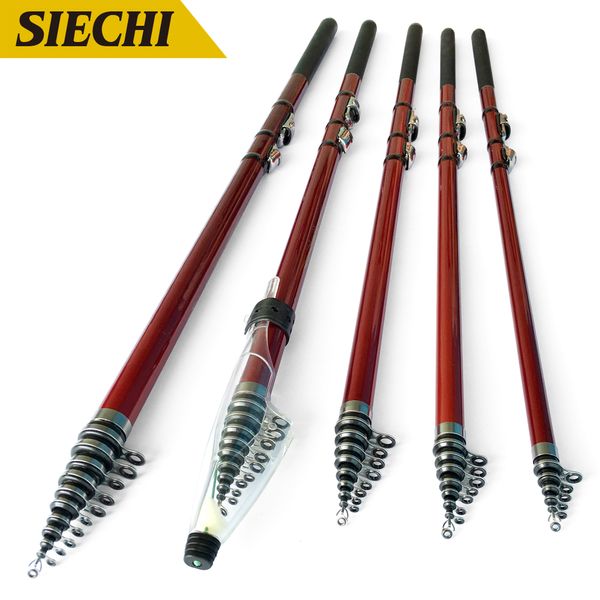 

3.6-6.3m super hard carbon spinning fishing rod sea fishing pole stick