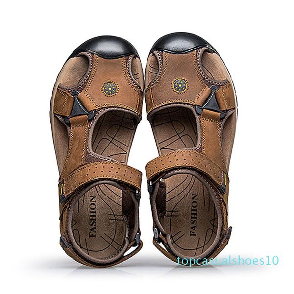 

mens sandals summer beach shoes flat casual comfortable hollow out outdoor sandals fashion beach sandalias hombre, Black