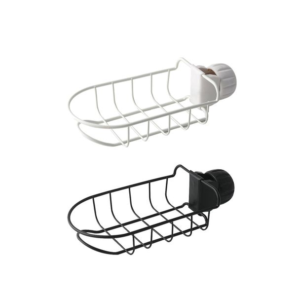 

rack 2pcs кран дренаж хранения полки губка держатель корзины раковина организатор