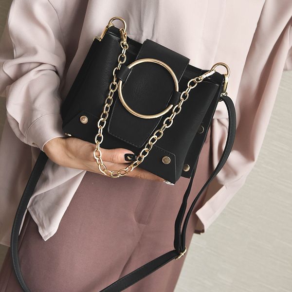 

women vintage shoulder crossbody bag retro pu leather fashion messenger handbags brand lady small bucket bags bolsas