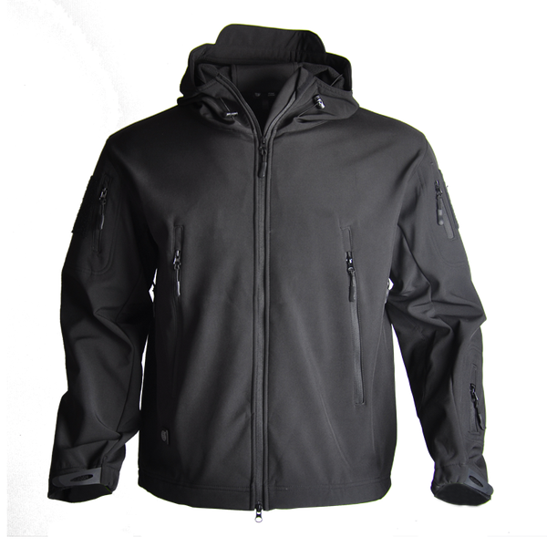 

army camouflage jacket men tactical fleece coat winter waterproof softshell windbreaker jackets hunt clothing, Black;brown