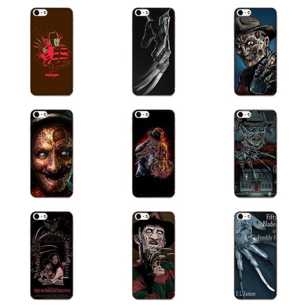 

изготовленный на заказ мягкий tpu capa для sony xperia z z1 z2 z3 z4 z5 compact mini m2 m4 m5 t3 e3 e5 xa xa1 xz premium freddy krueger