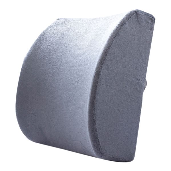 

chair pillow memory foam lumbar back support cushion relief pillow for office home car auto travel seat