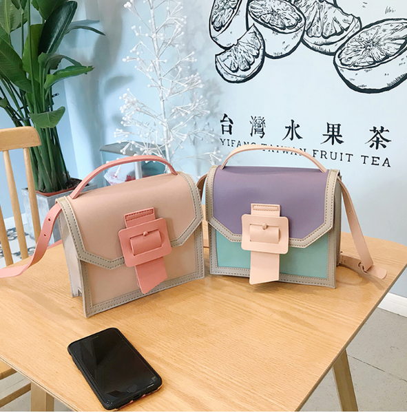 

female women small bag simple style fashion bag cross body pu leather women vintage messenger shoulder sweet fg677