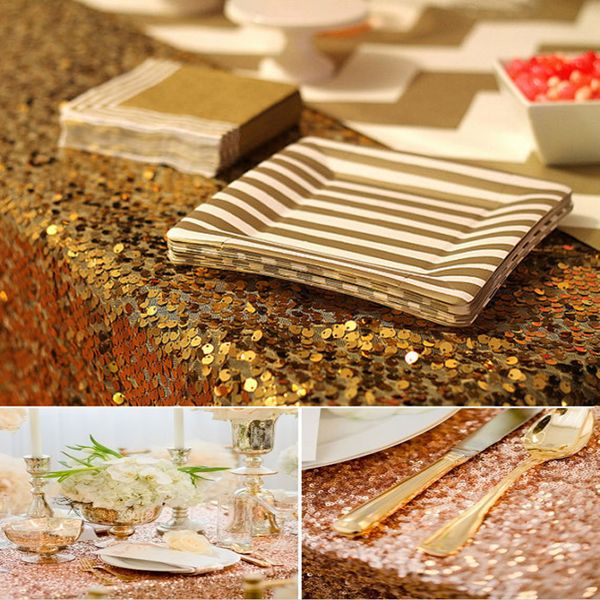 

rectangle glitter sequin table runner for wedding banquet party decoration lbshipping