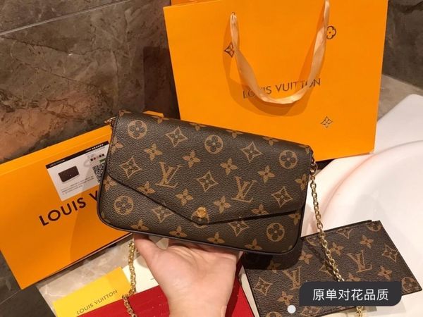 

The New 2019 The European And American Fashion Female Bag Shoulder Inclined Ms Chain Package blue genuine handbag 0328