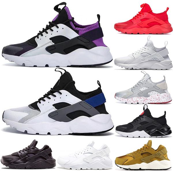 

Fashion Brand Air Huaraches Ultra 1.0 4.0 Classical Running Shoes For men woman VARSITY JACKET PURPLE PUNCH breathable mens trainer