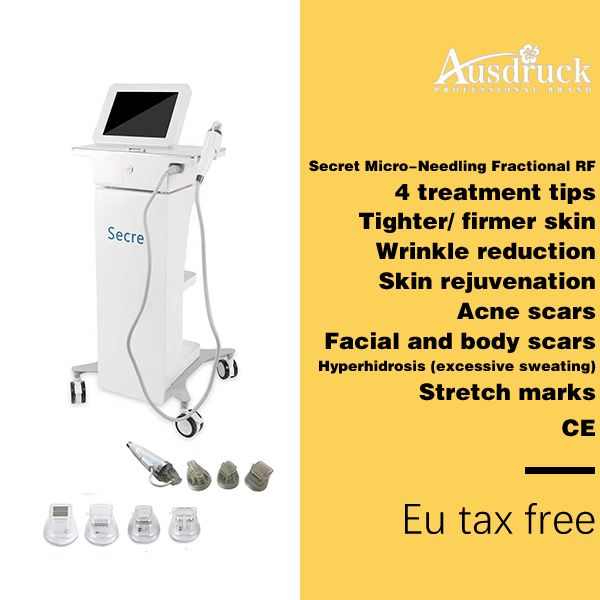 

eu tax fractional rf microneedle micro needle skin tightening anti wrinkleÂ Â radio frequency thermage machine 64pins 25pins 10pins