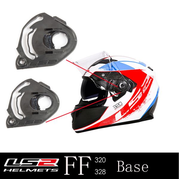 

100% original a pair of ls2 ff320 motorcycle helmet lens base suitable for ls2 ff320 ff328 ff353 helmet
