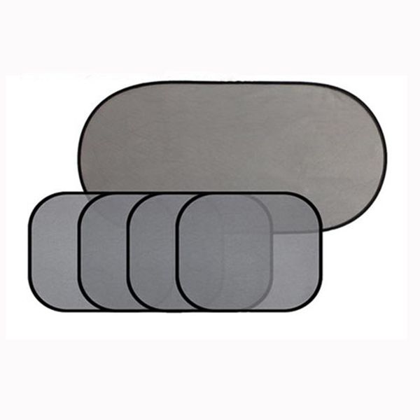 

5pcs car cover sunshade 3d pcatalyst mesh sun visor window screen sunshade car curtain interior product with sucker