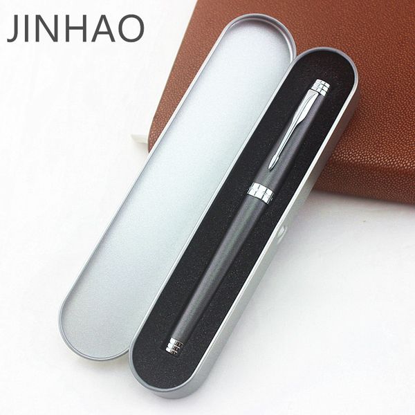 

premier fountain pen fine nib executive arrow clip silver trim jinhao 997 stationery office signature school writing a6565
