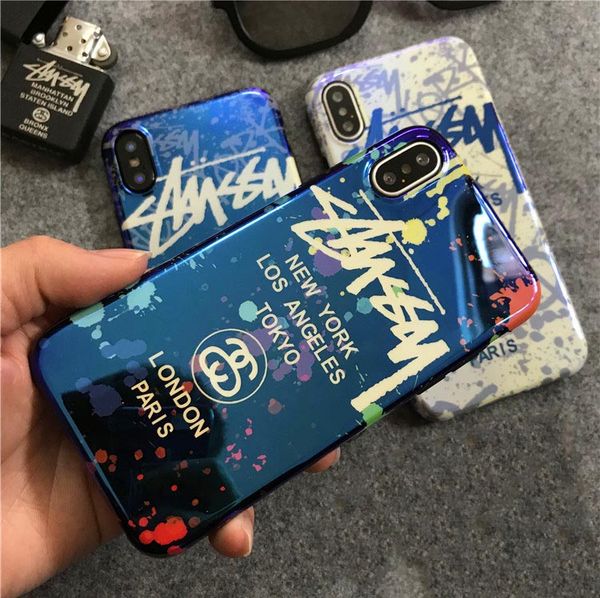 

роскошный чехол для телефона iphone x xs xr xsmax 6 / 6s 6p / 6sp 7/8 7plus / 8plus модный прохладный дизайнерский чехол с фирменными буквам