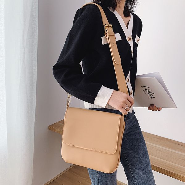 

autumn and winter new large capacity simple shoulder bag women's satchel