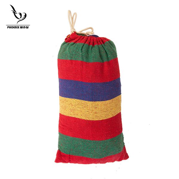 

strong canvas camping and camping supplies single canvas hammock 200*80cm ing