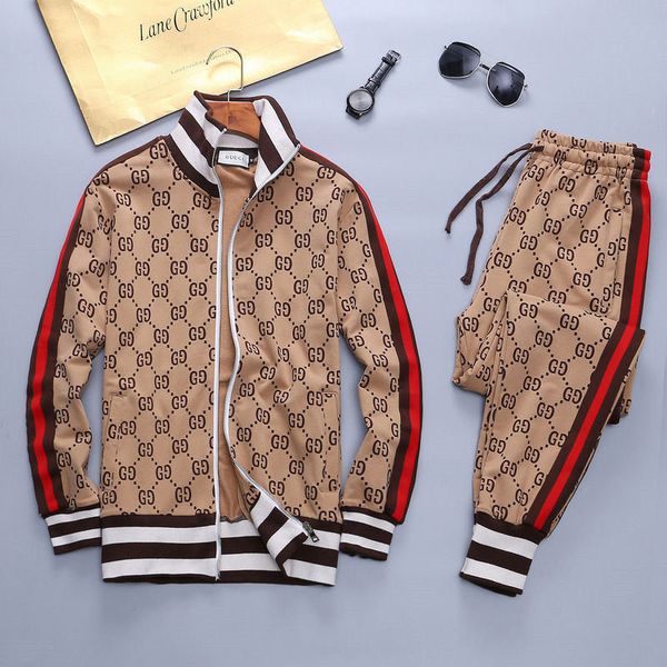 

the new men sets sport suit tracksuit outfit suit 3xl 2 piece set suits hoodies & long pants warm mens clothing drop shipping, Gray