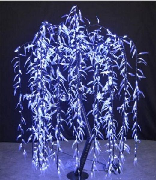 Weidenbaum-Licht, 1152 LEDs, 2 m, 960 LEDs, 1,8 m, regenfest, für Weihnachten, Hochzeit, Party, Innen- oder Außenbereich, AC 90–265 V