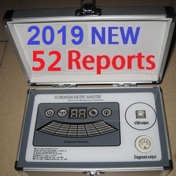 

2019 new 6th generation 52 comparative report with 6 core quantum magnetic re onance analyzer 4 8 0 dhl in real ver ion oftware