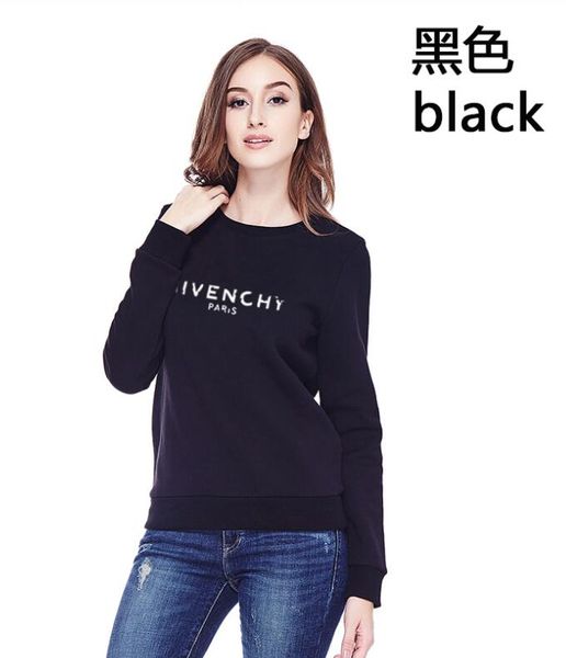 

ss19 give fashion designers pullover men women luxury women sweatshirts streetwear hoodies a01, Black