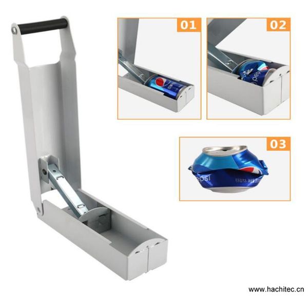 

white colour heavy duty 16oz can crusher