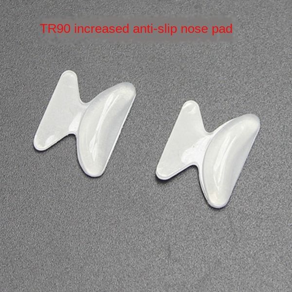 

silicone accessories myopia plate silicone accessory glasses glasses nose pad tr90 increased anti-skid nose pad, Silver