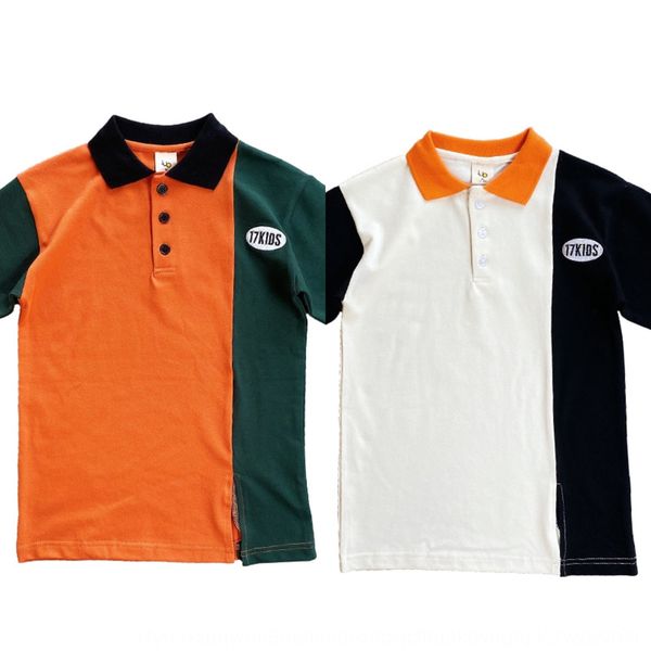 

treebibi clothing children's wear 2020 brothers and sisters polo shirt boys and girls children's wear, White;black