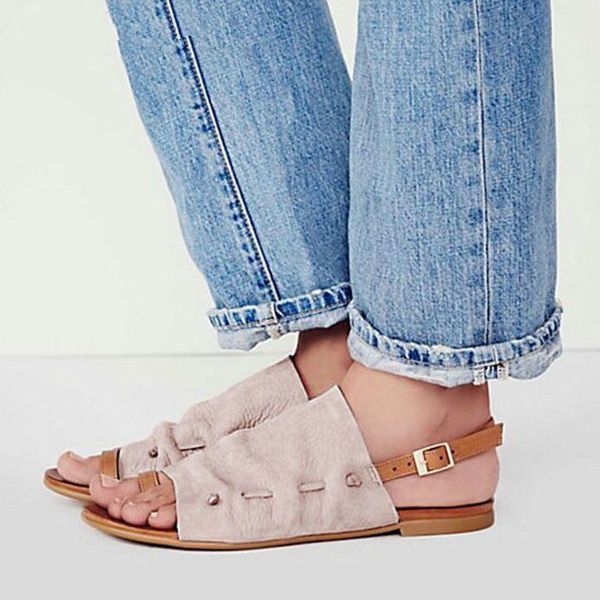 

gladiator sandals 2020 new women summer beach shoes casual flat slides rome sandals ladies outside slippers flip flops, Black