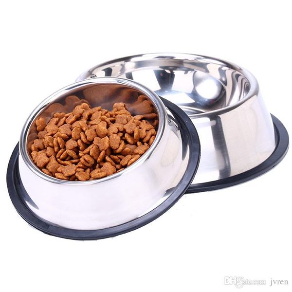 

stainless food bowl feeding water bowl for pet cat dog