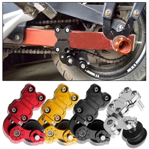 

universal portable adjuster chain tensioner roller 4 colors motorcycle modified accessories for motorcycle /chopper atv