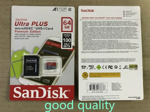 

8GB/16GB/32GB/64GB/128GB / 256GB оригинальный SDK micro sd card / PC TF card C10 / фактическая емкость карты памяти / SDXC карта памяти 100 МБ/с