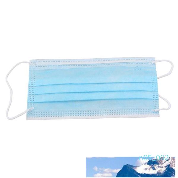 

New best Face Masks Disposable 3 Layers Dustproof Mask Facial Protective Cover Masks Set Anti-Dust Mask Free Ship ck25011241