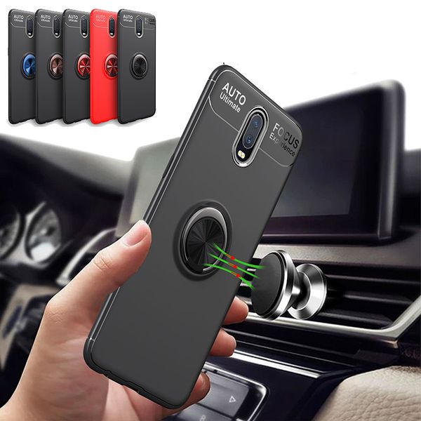 

360 stand holder car mount magnetic kickstand soft tpu case armor cover for xiaomi mi 9 se 9t pro 8 max 3 note f1 play cc9 cc9e anti-knock