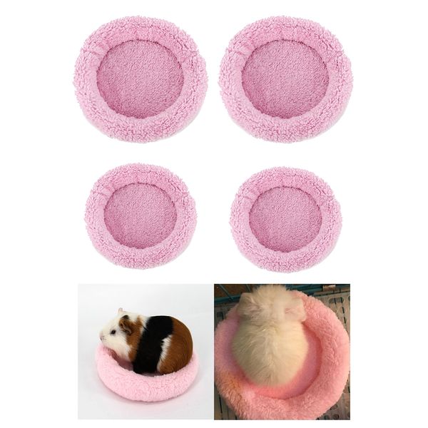 

4pcs puppy small pet mats sleeping animal for rabbit guinea rat hamster s+l
