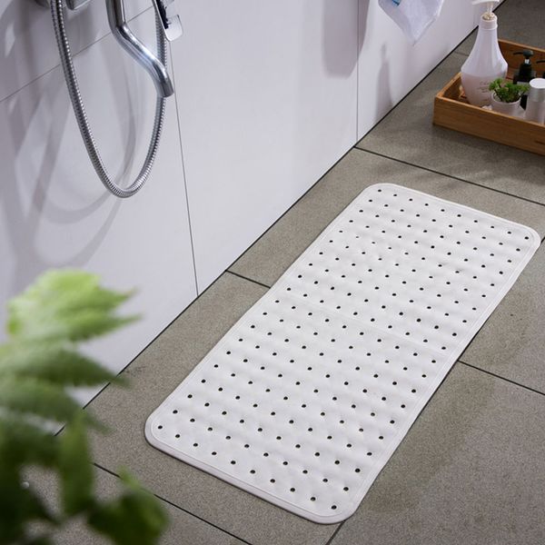 

anti-slip silicone pad shower bath mat with suction cups 37*57cm for bathroom decoration silicone home l door mat sale