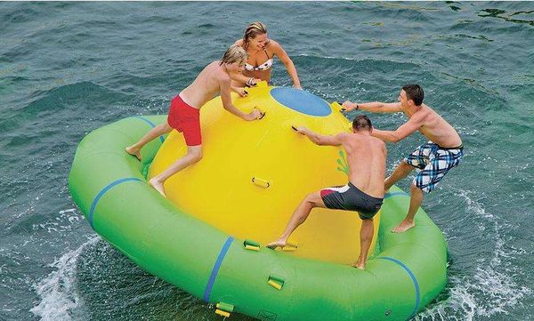 

specialty store)water gyro water park aquatic parks rotate the saturn customizable water toys inflatable pvc toys