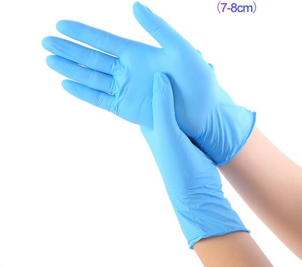 

100шт одноразовые перчатки нитриловые латексные перчатки мытье посуды домашний сервис кейтеринг гигиена кухня садовые перчатки для чистки оп