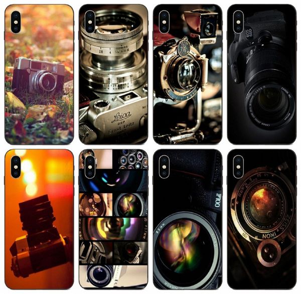 

tongtrade] старый ретро винтажный чехол для камеры iphone 11 pro max x xs 8 7 6s 6p 5s 5p samsung j7 huawei p10 plus sony xperia m2 силикон